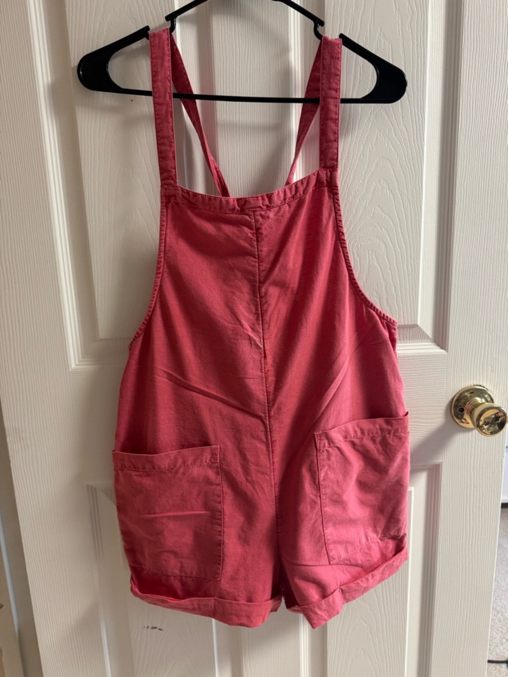 O’Neill Pink Cotton Overall Shorts